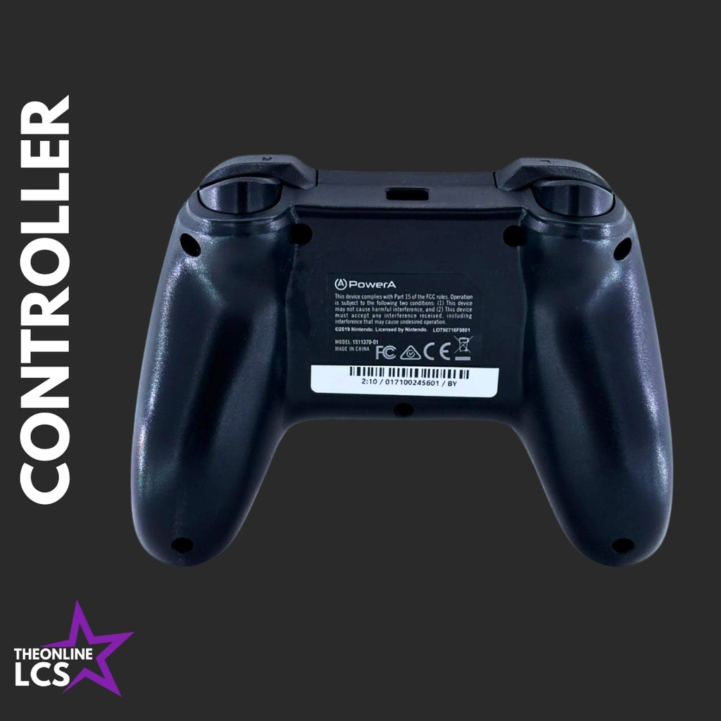 Nintendo Switch Power A Used Black 1511370-01 Controller