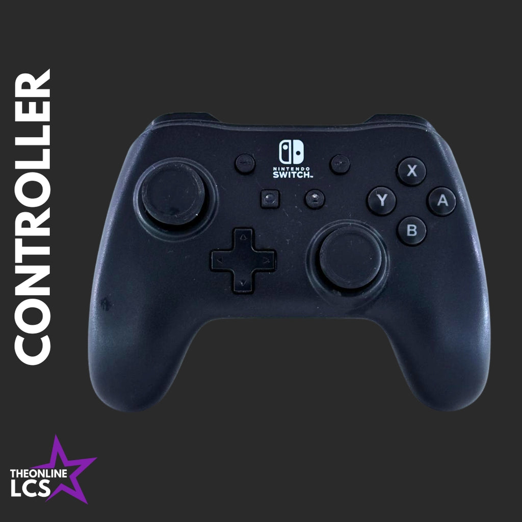 Nintendo Switch Power A Used Black 1511370-01 Controller