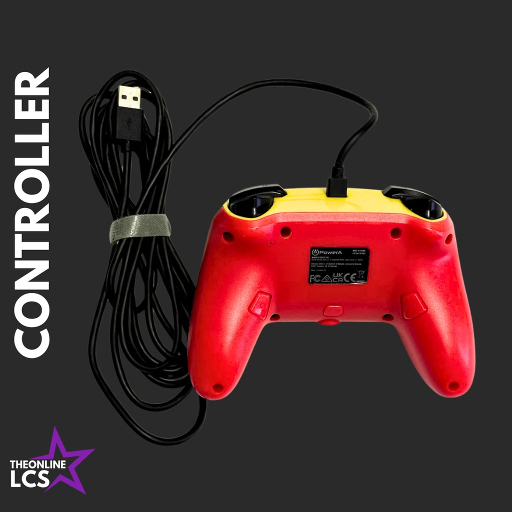 Nintendo Switch Power A Used Pokémon: Pikachu 1518905-2 Enhanced Wired Controller