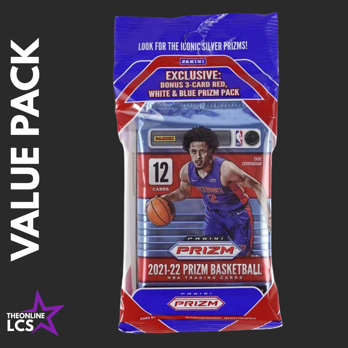 2021-22 Panini Prizm NBA Basketball Multi/Cello/Value Pack
