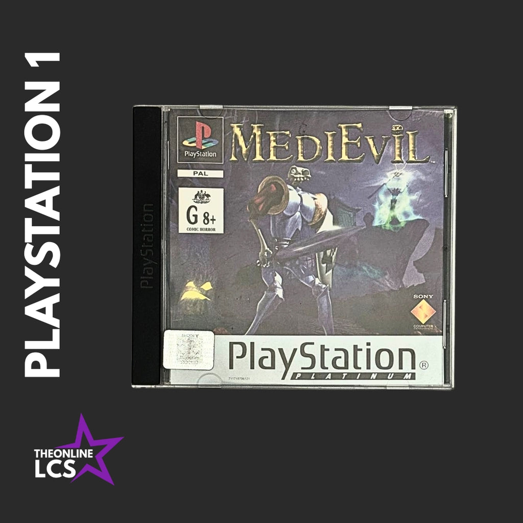 PlayStation 1 MediEvil Platinum Edition