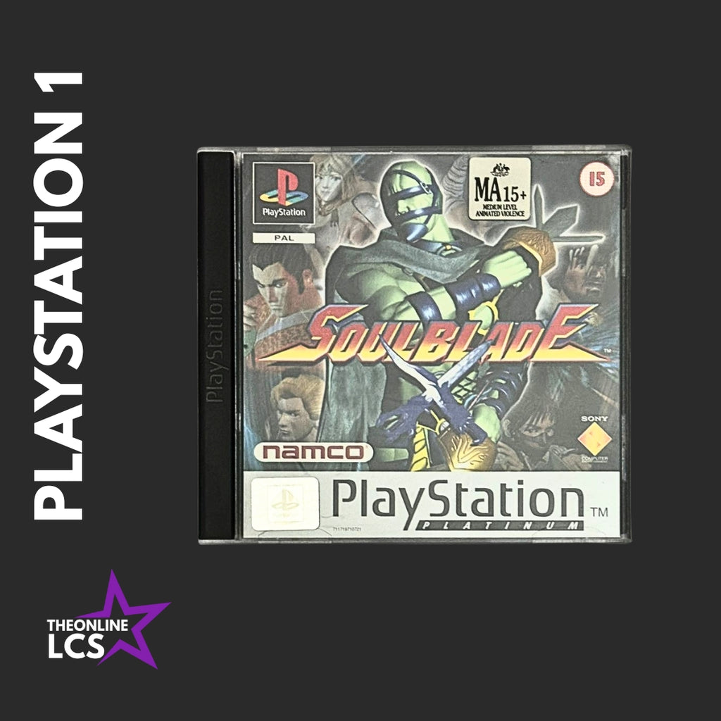 PlayStation 1 Soulblade Platinum Edition