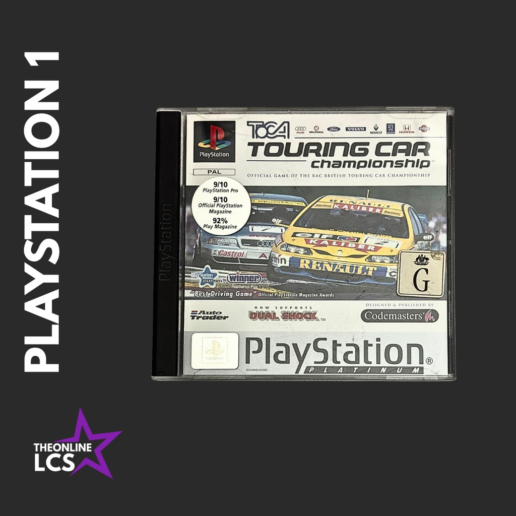 PlayStation 1 TOCA Touring Car Championship Platinum Edition