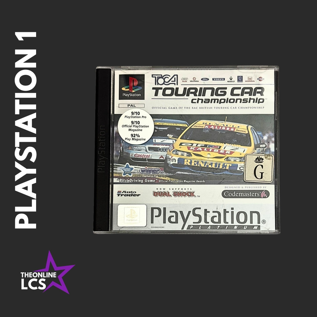 PlayStation 1 TOCA Touring Car Championship Platinum Edition