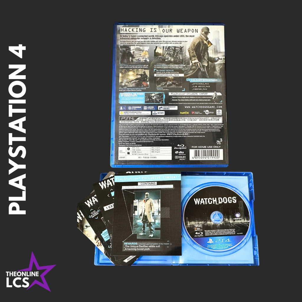 PlayStation 4 Watchdogs