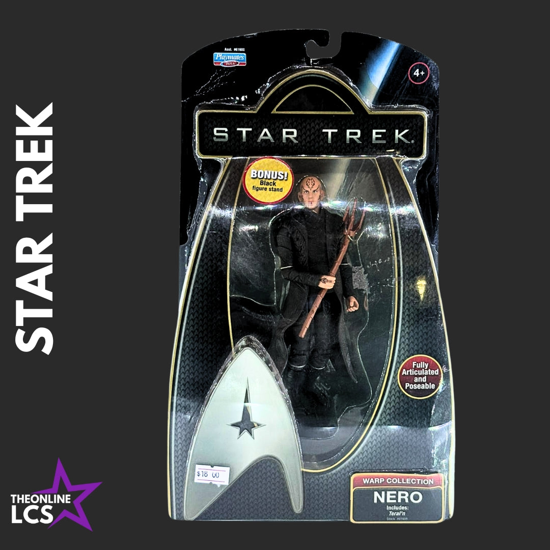 Playmates Star Trek Warp Collection Original Nero 6"