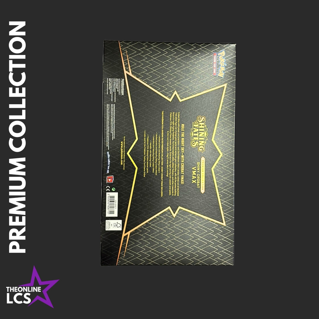 Pokémon TCG Shining Fates Shiny Crobat Premium Collection