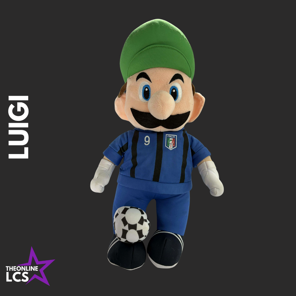 2020s Luigi 16" Soccer Italy Plush