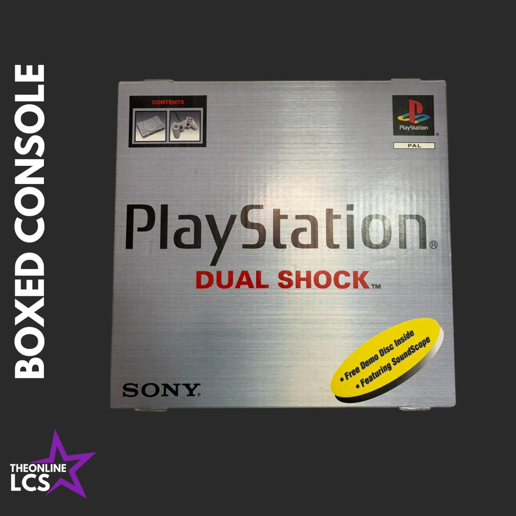 Sony PlayStation 1 Dual Shock Console SCPH-7502 A Complete Boxed