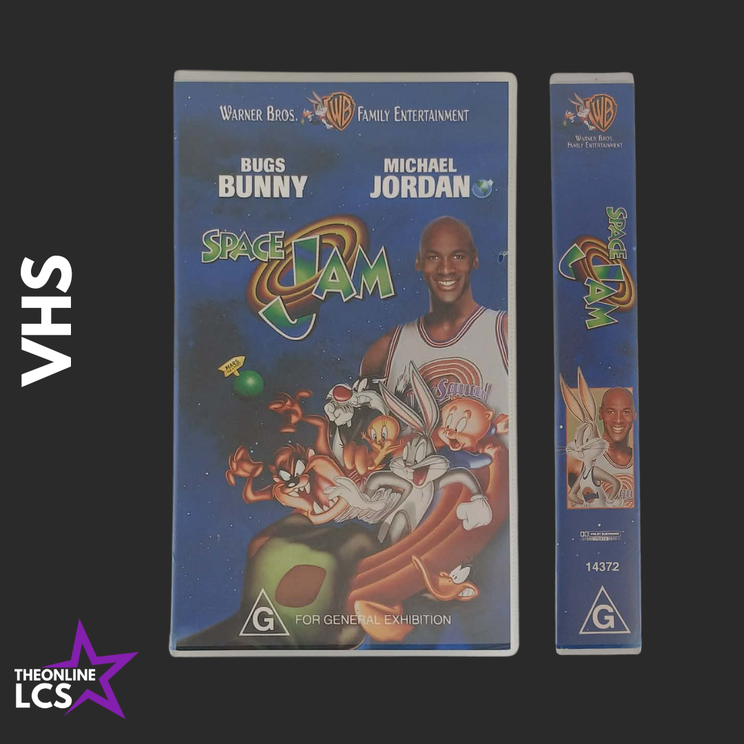 Warner Bros Space Jam VHS