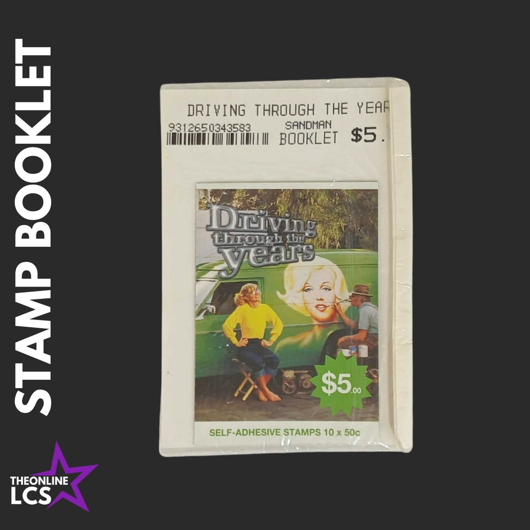 2006 Australian Driving Through The Years Sandman Stamp Booklet P&S