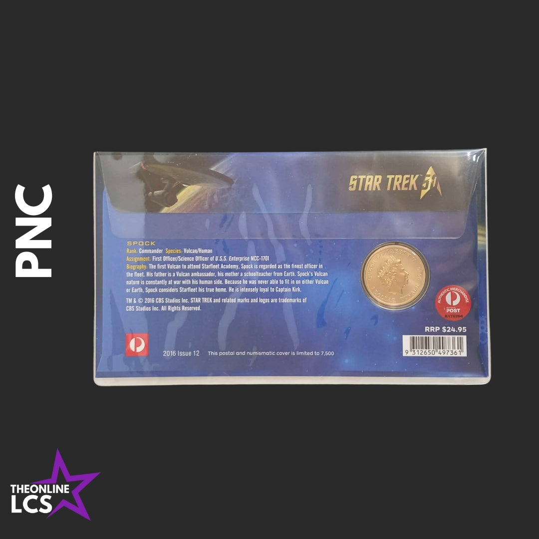 2016 Star Trek Leonard Nimoy Spock $1 PNC /7,500