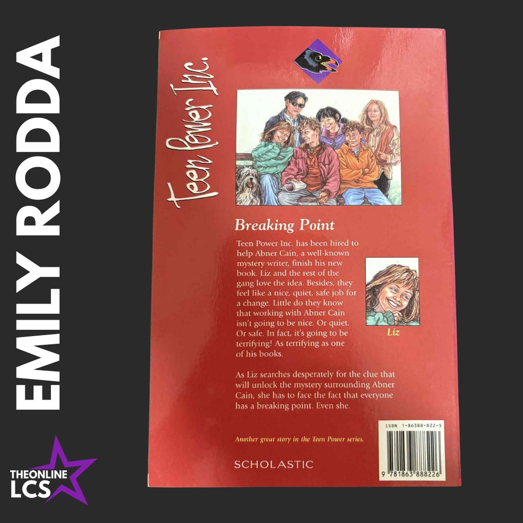 Scholastic Teen Power Inc Breaking Point #7 Emily Rodda