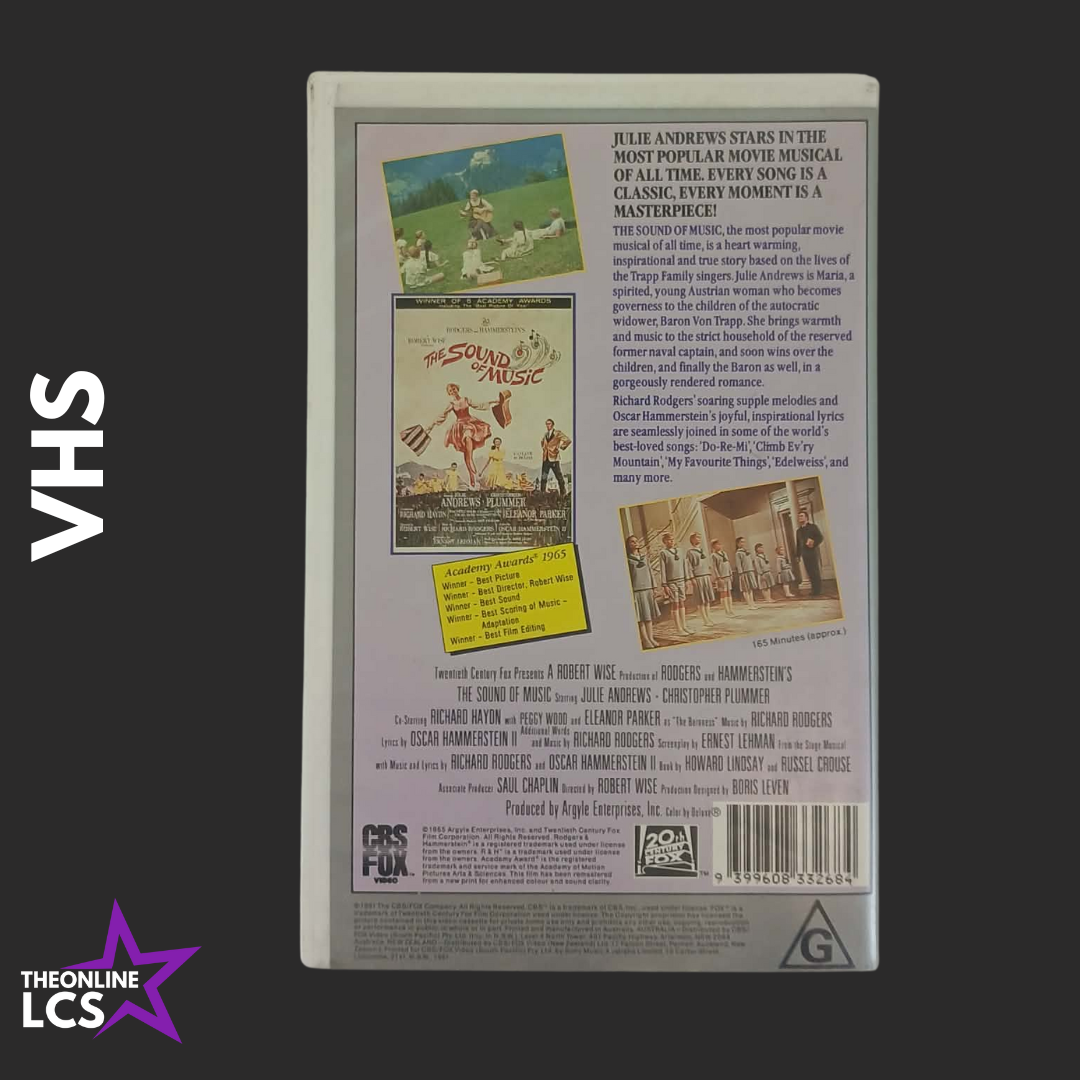 Rodgers and Hammerstein Collection The Sound of Music VHS