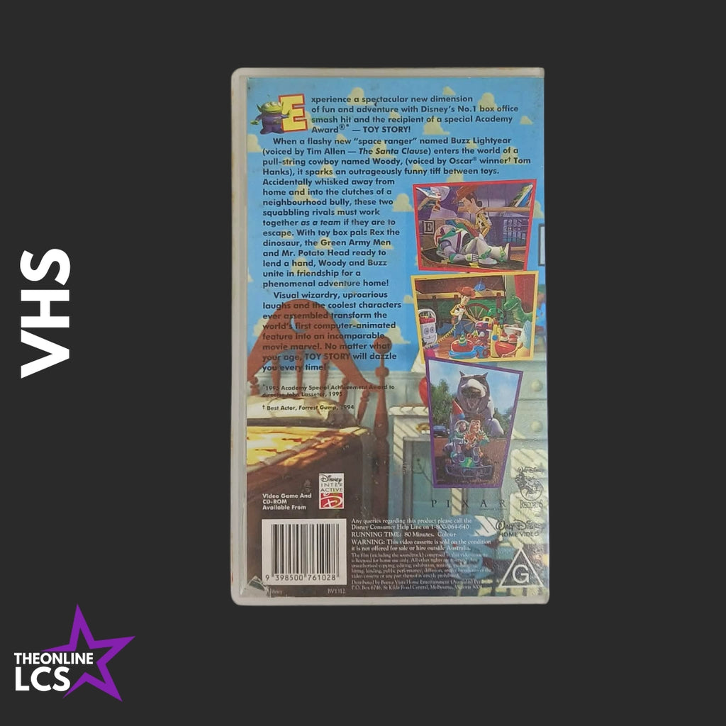 Walt Disney Toy Story Limited Release 07610 VHS