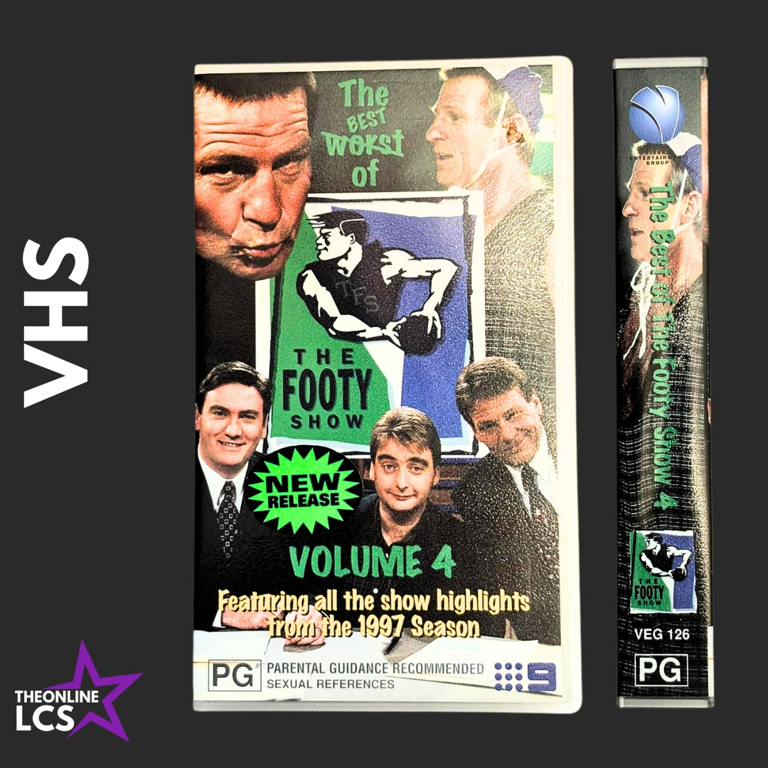 1997 AFL The Footy Show Best/Worst Of Volume 4 VHS
