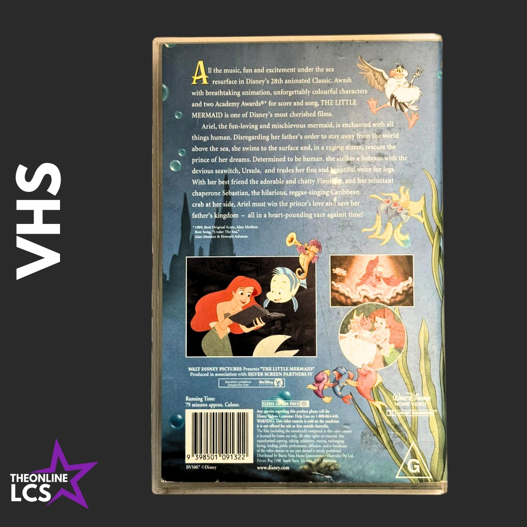 Walt Disney Classics The Little Mermaid VHS
