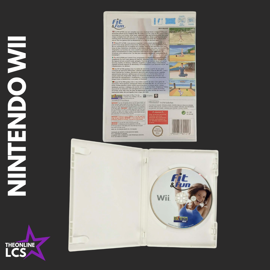 Nintendo Wii Fit & Fun Your Virtual Personal Coach