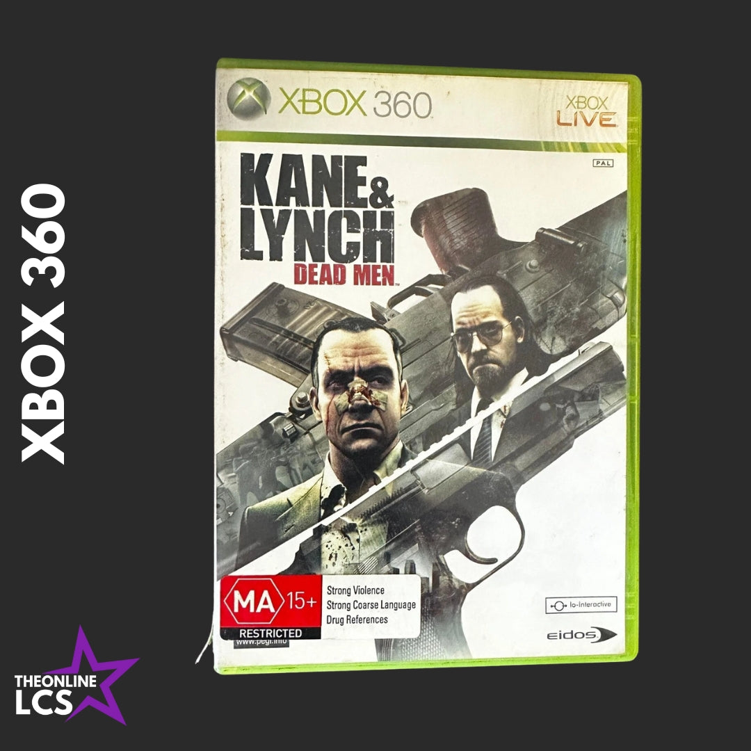 Xbox 360 Kane and Lynch Dead Men