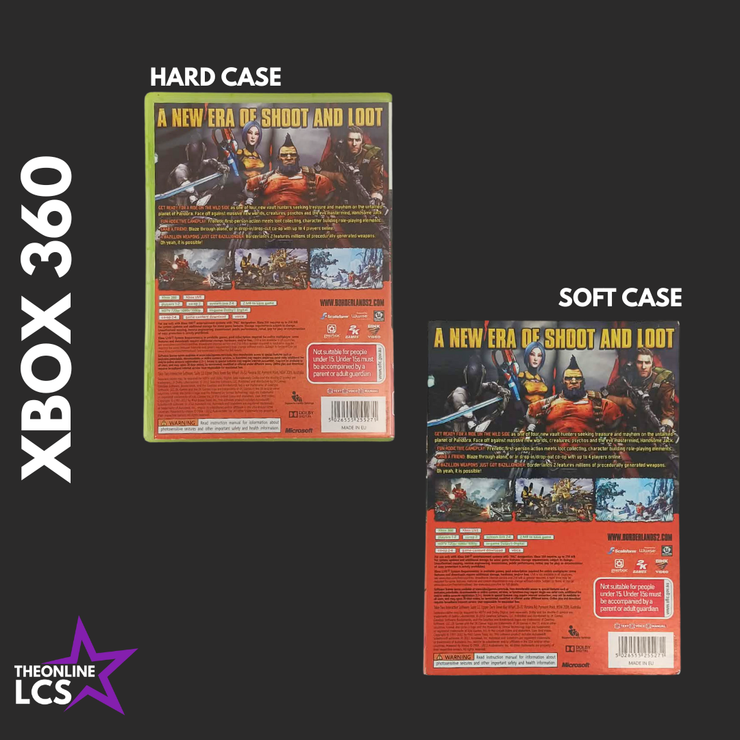 Xbox 360 Sleeved Borderlands 2